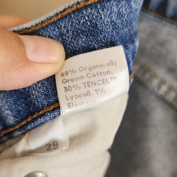 Reformation Juliet High Waist Straight Jean in Malta Wash | Size 29 - Picture 9 of 9